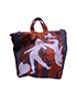 Tote bag, £90, Handbags, Orange, Fabric, Back view